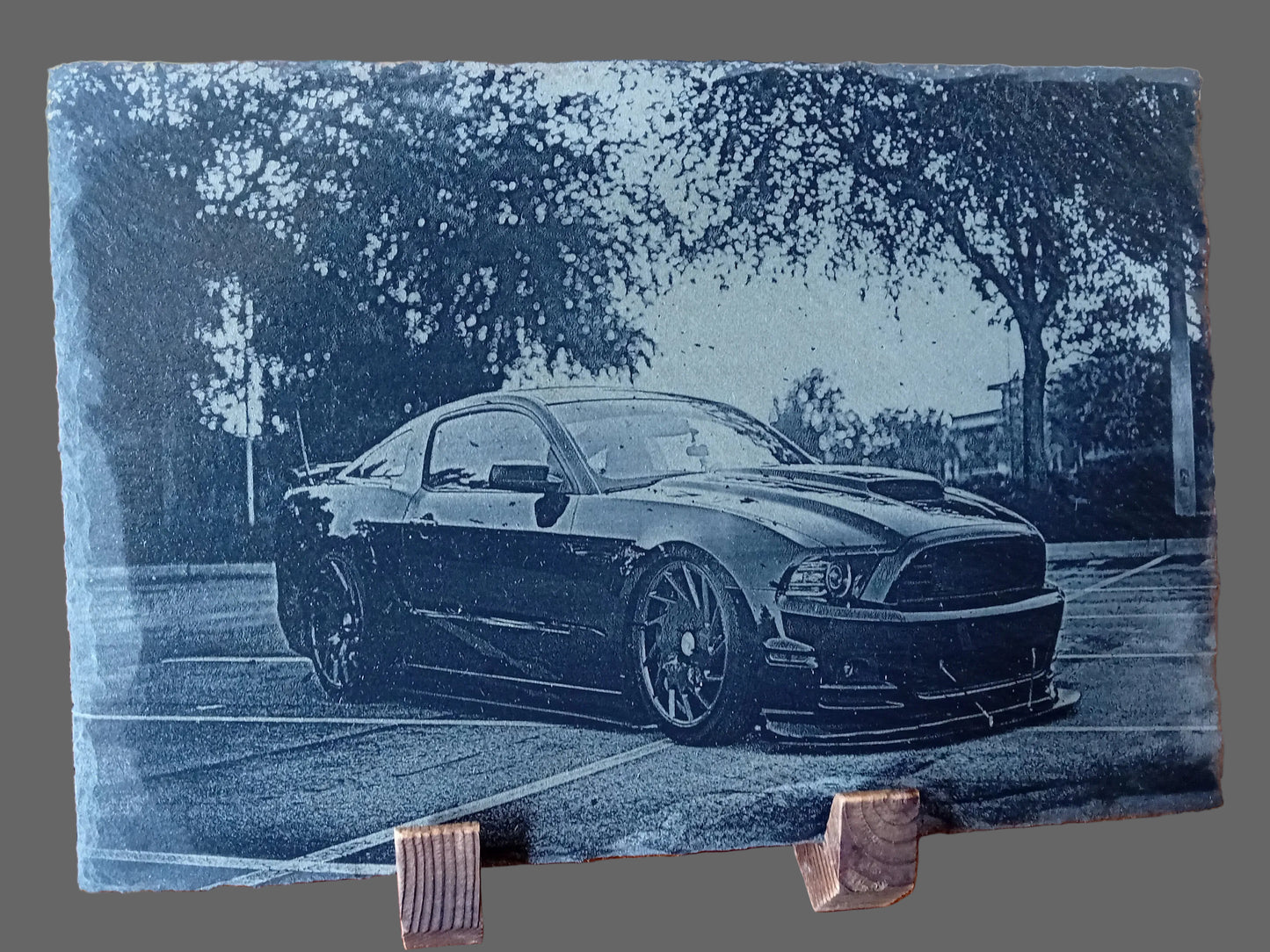 ardoise décorative 30x20 cm Ford mustang