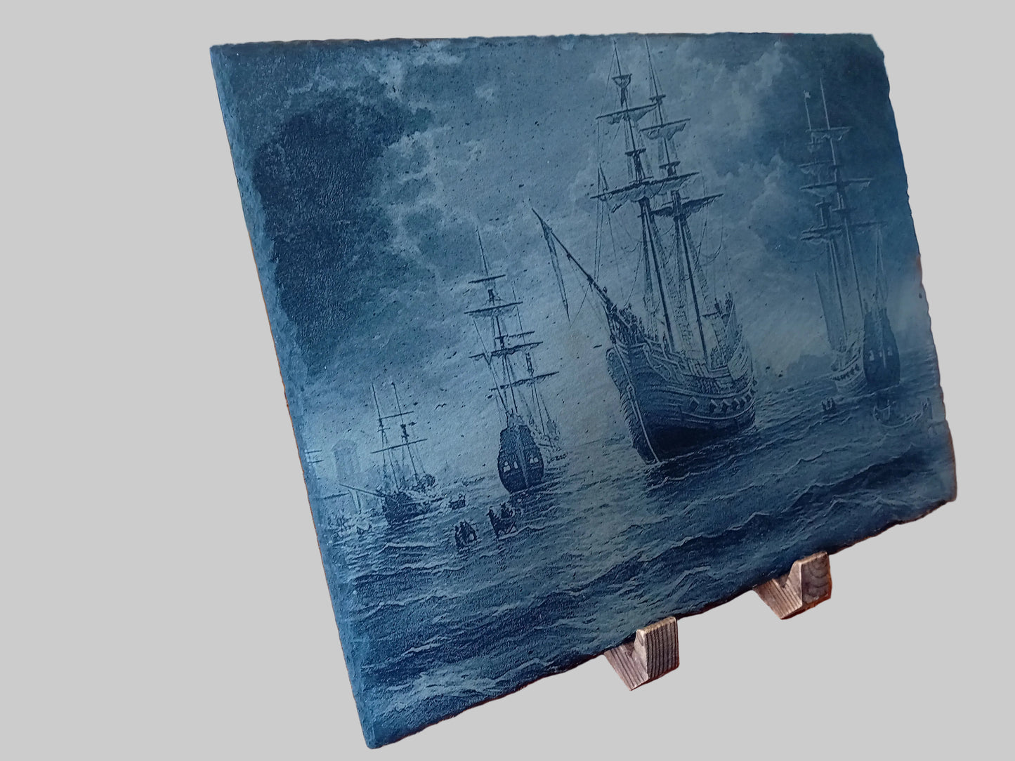 ardoise décorative 40x30cm  navire ancien